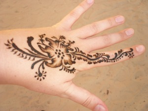 can't leave a country without getting henna!